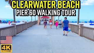 Clearwater Beach Florida Pier 60 Walking Tour [upl. by Midan]