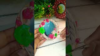 Mirror decoration diy diycrafts mirrorwork viralshorts decoration shorts youtubeshorts trend [upl. by Horlacher950]