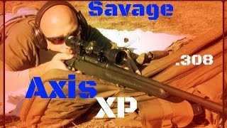 Savage Axis XP 308 Budget Rifle Test And Review HD [upl. by Sitruc]