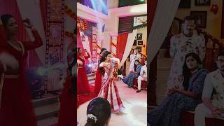 Aaja Nachle song monami dance 💃 💗Kotha serial 💝 r Jalsha Parivar🥰 [upl. by Refinnej]