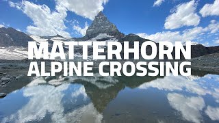 Riding the Matterhorn Alpine Crossing the most epic way to go from Switzerland to Italy [upl. by Laufer]