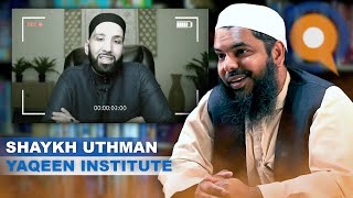 NEW  Shaykh Uthman Clarifies His Stance On Dr Omar Suleiman amp Yaqeen Institute [upl. by Holihs341]