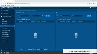ZKBio CVSecurity Tutorial  How to Set Global Anti Passback [upl. by Higgs716]
