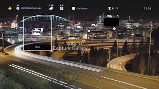 4K BRAIN BREAKER VIEW OF SEATTLE FREEWAY AT NIGHT TRAFFIC DYNAMIC THEME [upl. by Misak]