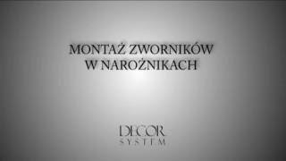 Montaż zworników w narożnikach [upl. by Nizam888]