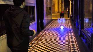 Bowling after dark in Manchester city centre [upl. by Onra754]