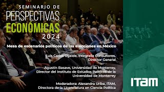 Actividad Económica en México  Mesa de Pronósticos  Seminario de Perspectivas Económicas 2024 [upl. by Eniamerej]