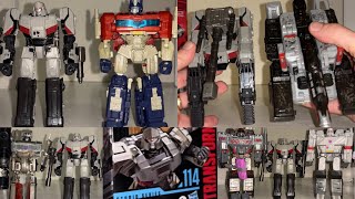 Transformers studio series 114 megatron review SS TF One movie figure collection amp comparisons [upl. by Enivid]