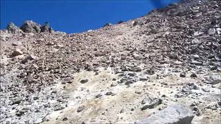 Mt Shasta fumaroles elev 13900 [upl. by Dulcle834]