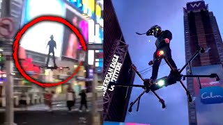 ‘Real Green Goblin’ Flew His Hovercraft Through Times Square [upl. by Erdua]