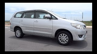 2013 Toyota Innova 20 G StartUp and Full Vehicle Tour [upl. by Buffo]