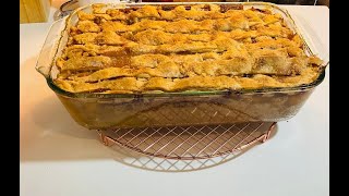 Homemade Southern GA 🍑 Peach 🍑Cobbler SouthernHomemadePeachCobbler HowToMakeHomemadePeachCobbler [upl. by Burdelle45]