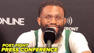 Jaron Ennis vs David Avanesyan • Full Post Fight Press Conference • DAZN BOXING [upl. by Tillford]