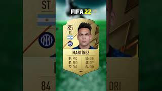 Lautaro Martinez  FIFA Evolution FIFA 18  EAFC 24 [upl. by Ressay]