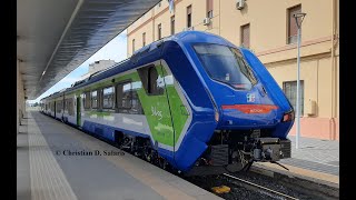 Trenitalia  HTR412049 in partenza da Sassari [upl. by Lilia]