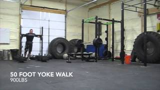 900lb Yoke Walk x50 Feet [upl. by Asiel]