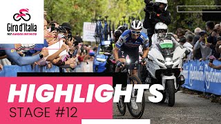 Giro dItalia 2024  Stage 12 Highlights [upl. by Fawcett]