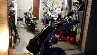 Kuryakyn Road Thunder Sound Bar on BMC Chopper [upl. by Anier]