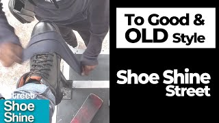 ASMR Shoe Shine Fire BOOTS ❤️ 🔥🥾 shoeshine asmr [upl. by Jonis]