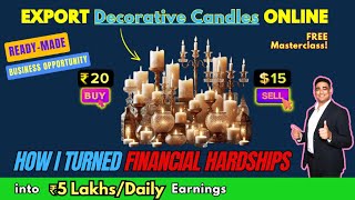 Earn ₹5 LakhsDay Selling Candles – The Secret Strategy That Changed My Life businessideas [upl. by Chip967]