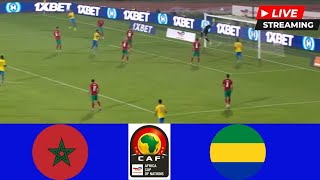 🔴 Maroc vs Gabon  Éliminatoires de la Coupe dAfrique des Nations 2024  Streaming [upl. by Norrie694]