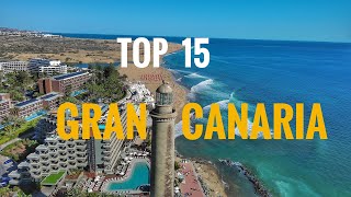 Top 15 Best Things to do amp see in Gran Canaria [upl. by Jasik]