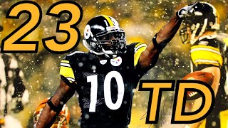 EVERY Santonio Holmes Receiving TOUCHDOWN as a Steeler 23 TD [upl. by Nevlin519]