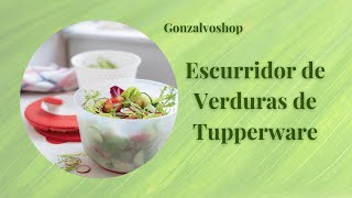 Escurridor de Verduras de Tupperware [upl. by Werdn72]