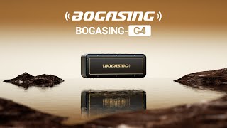 BOGASING G4 Bluetoothスピーカー 50W迫力大音量サウンド 重低音強化 24時間連続再生 DSP技術 IPX7防水 TWS Bluetooth53 USBC AUX TFカード [upl. by Cliff374]