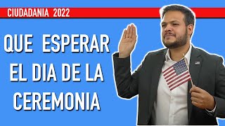 QUE ESPERAR EL DIA DE TU CEREMONIA EN EL 2022 [upl. by Naujd]