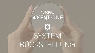 Wie kann ich das System des AXENTONE  AXENTONE Plus DuschWC zurückstellen [upl. by Bollen611]