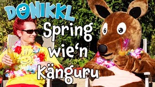 ♫ Kinderlied ♫ Spring wien Känguru ♫ DONIKKL Kinderlieder ♫ Singen Tanzen Bewegen [upl. by Namhar]