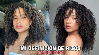 Cómo defino mis rizos actualmente  Cabello rizado crespo  Frizzy Desi [upl. by Ayahsey]