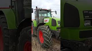 Wapno granulowane 2024 Claas Ares 656 i Kuhn w akcj [upl. by Lhary]