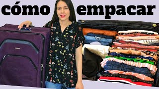 Cómo hacer una maleta de viaje usando el metodo Konmari de Marie Kondo [upl. by Carolyne]