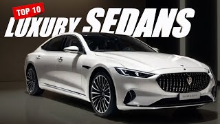 Top 10 Luxury Sedans 2024 Exclusive 🥂 [upl. by Hugibert]