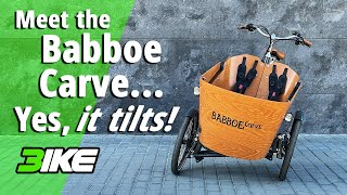 Meet the Babboe Carve  a tilting cargo trike [upl. by Iona341]