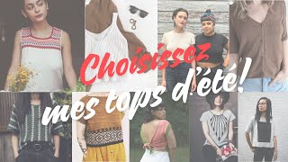 Inspiration amp Concours • Choisissez mes futurs tops dété [upl. by Llesig926]