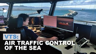 VTS air traffic control of the sea [upl. by Esmaria]