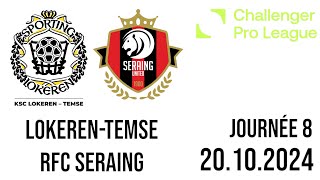 LokerenTemse  RFC Seraing Challenger Pro League [upl. by Allare]