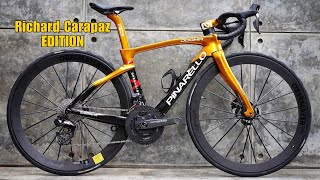 Pinarello Dogma F Special Gold Edition Ineos Grenadier Olympic Gold Medal Richard Carapaz roadbike [upl. by Loreen]