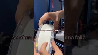 ‼️Cómo desenredar el filamento 🧵 3dprinting impresion3d 3d impresora3d 3dprinter creality [upl. by Martina]