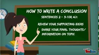 How to write a Conclusion [upl. by Ainek199]