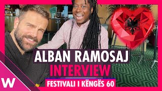 Alban Ramosaj  Interview  Festivali i Këngës 60  Albania Eurovision 2021 [upl. by Gorges325]