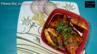 Khekada Masala Crab Masala Chimbori Kalwan [upl. by Kirbee411]