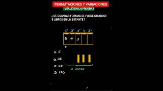 🤔PERMUTACIONES  SOLUCIÓN LÓGICA SIN FÓRMULA [upl. by Herv]