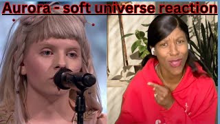 Aurora  soft universe legendado live in nidarosdomen reaction [upl. by Ahsilad594]