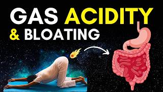 Yoga for Gastric and Acidity  20 Minute Yoga Helpful for Gas amp Bloating Problems fart [upl. by Ahsima]