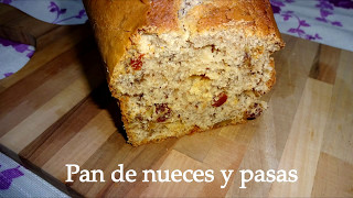 Pan de pasas y nueces con Monsieur Cuisine Plus [upl. by Nylazor]