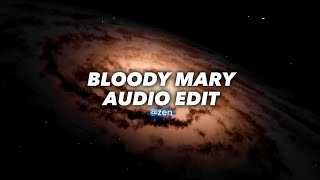 bloody mary instrumental slowed  reverb  lady gaga edit audio astr0universe [upl. by Airalav]